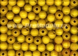 Korálky žluté Ø 8mm, 85ks