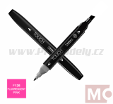 F126 Fluorescent pink TOUCH Twin Marker