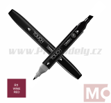 R1 Wine red TOUCH Twin Marker