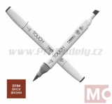 BR94 Brick brown TOUCH Twin Brush Marker
