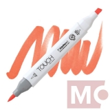 F122 Fluorescent orange TOUCH Twin Brush Marker