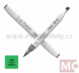G46 Vivid green TOUCH Twin Brush Marker