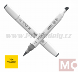 Y34 Yellow TOUCH Twin Brush Marker