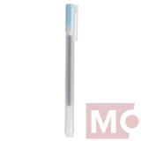 0,7mm MUJI světle modré pero gelové