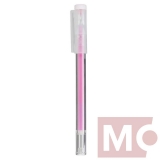 0,5mm MUJI růžové pero mazací