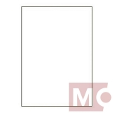 Plastová deska bílá, výběr 3ks - 0,25mm, 0,5mm a 1mm