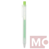 0,5mm MUJI světle zelené pero gelové "CLICKER"