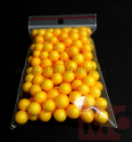 Polystyrenové kuličky žluté Ø 9-11mm, balení 8x14cm