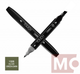 Y225 Olive green dark TOUCH Twin Marker