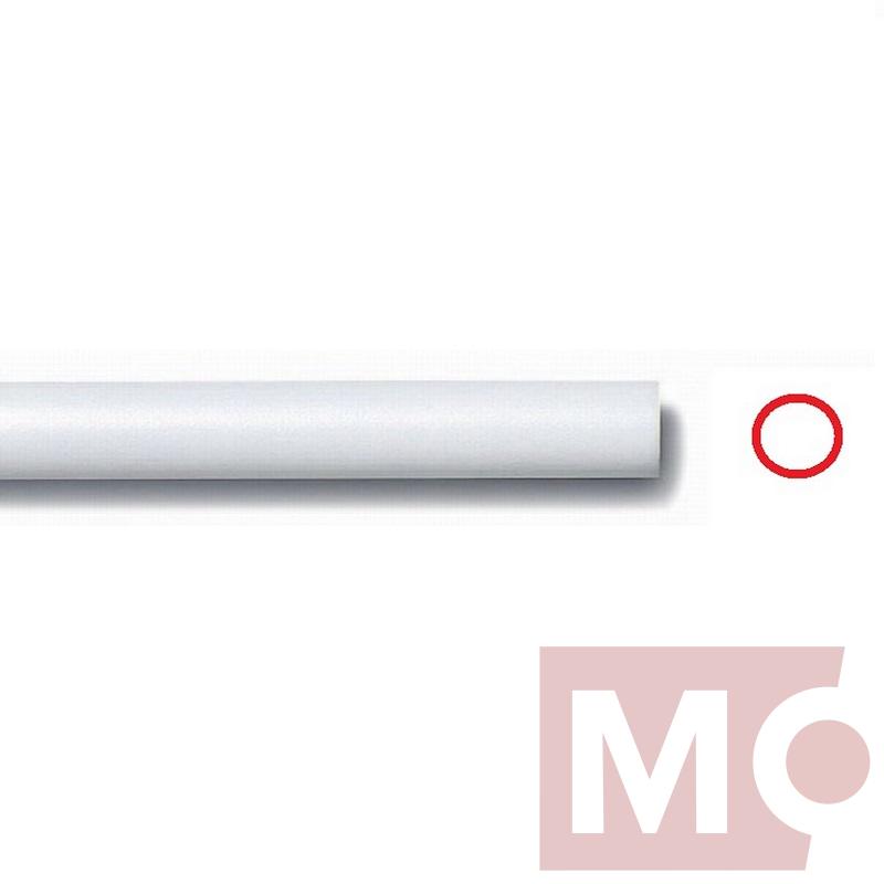 Trubka bílá Ø 11,1mm, 2ks