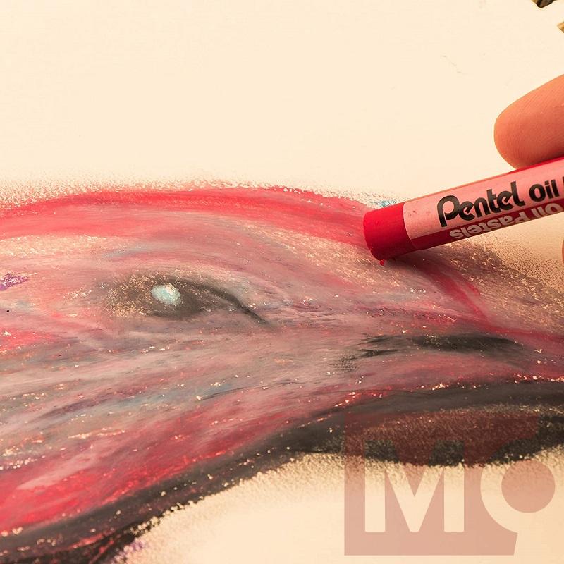 Sada olejových pastelů PENTEL, 50ks
