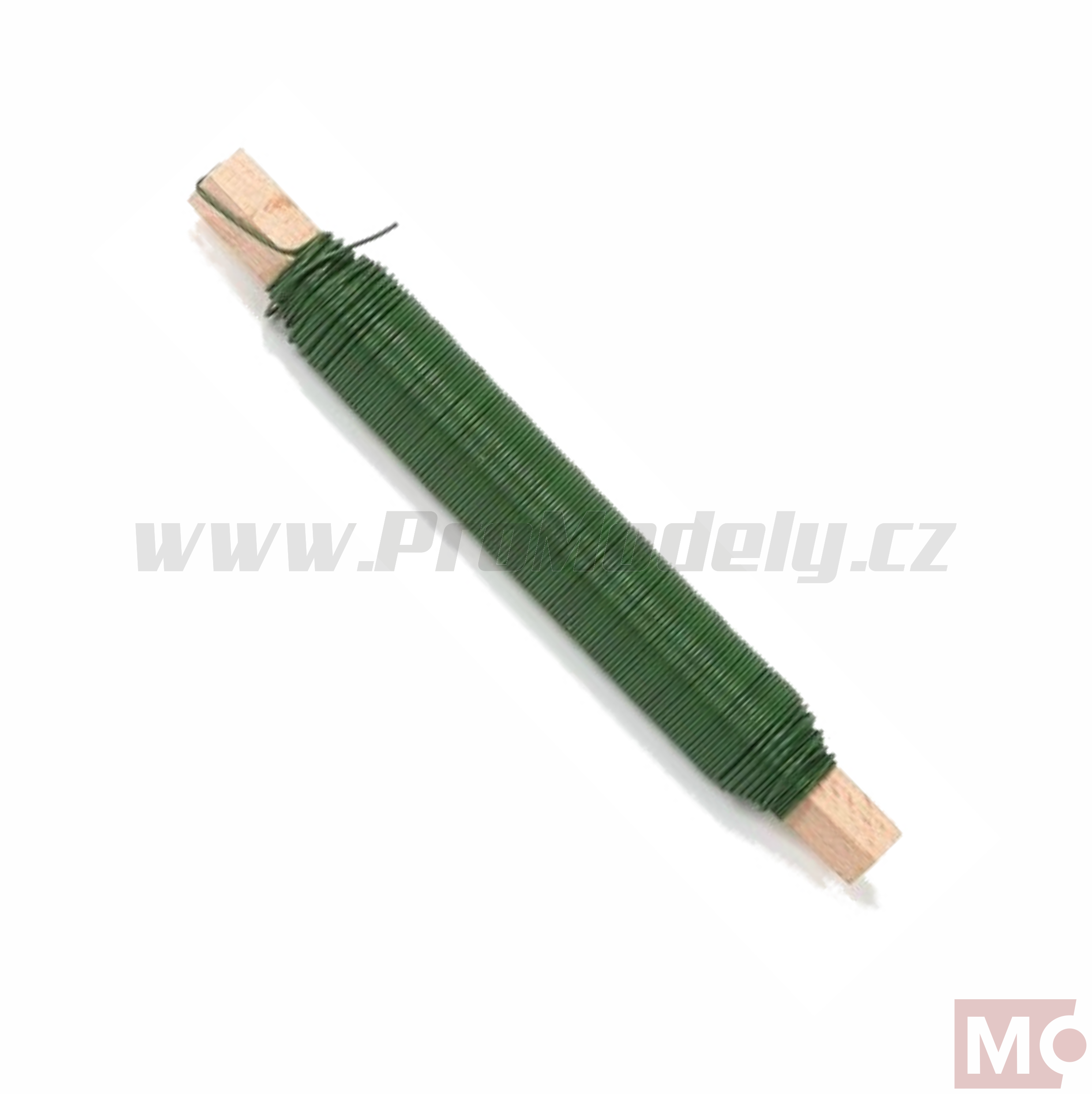 Vázací drát 0,65mm, zelený, 100g