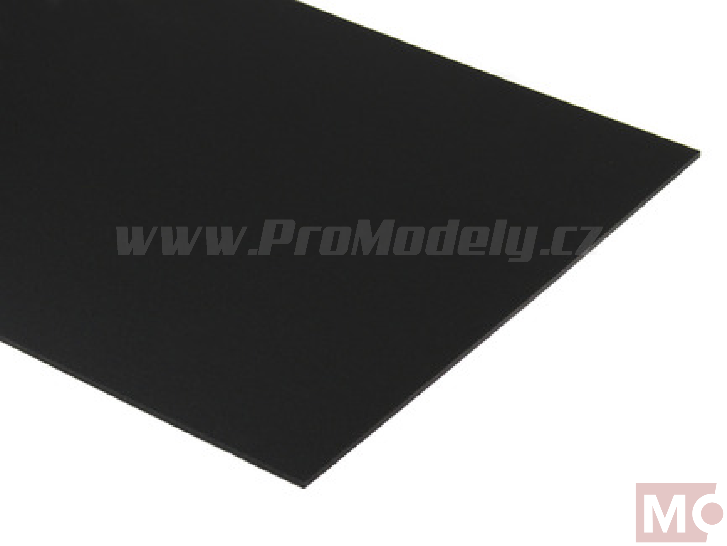 PVC pěněné 3mm, černá, 500x1000mm