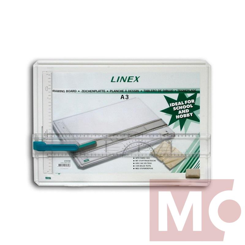 Rýsovací deska Linex A3 s plátěnou taškou