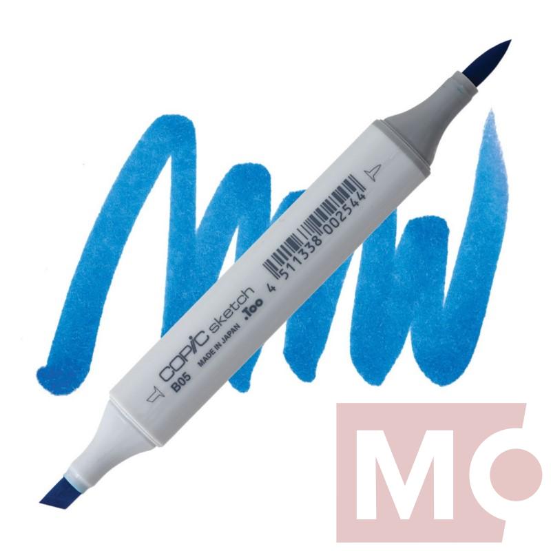 B05 Process blue COPIC Sketch