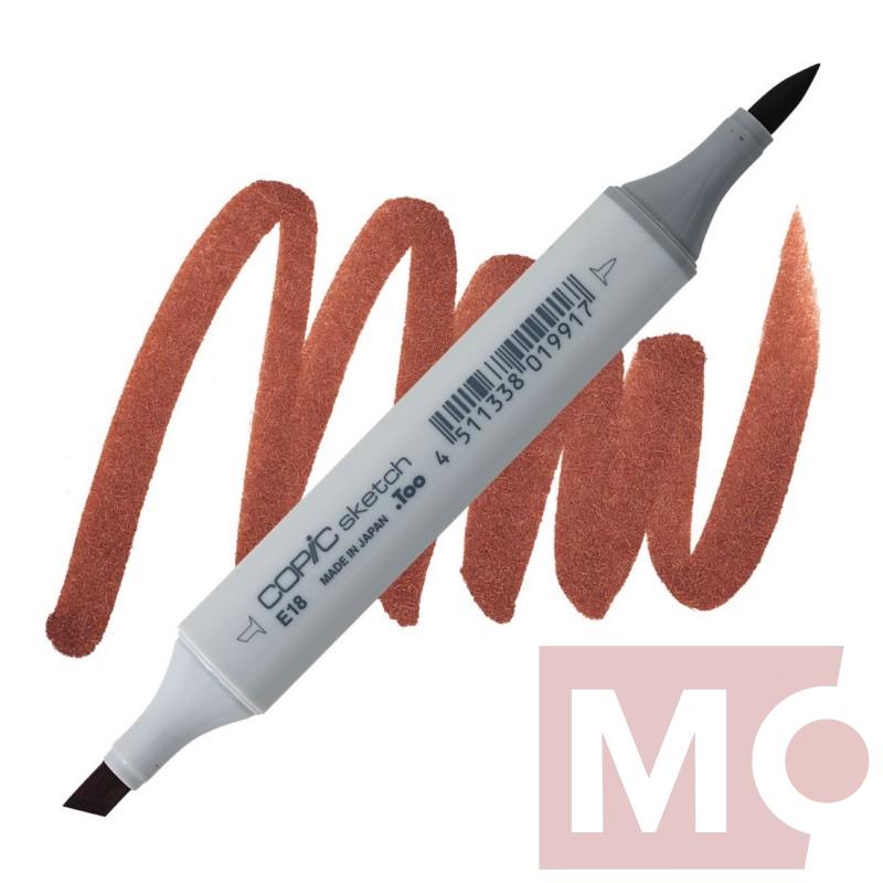 E18 Copper COPIC Sketch
