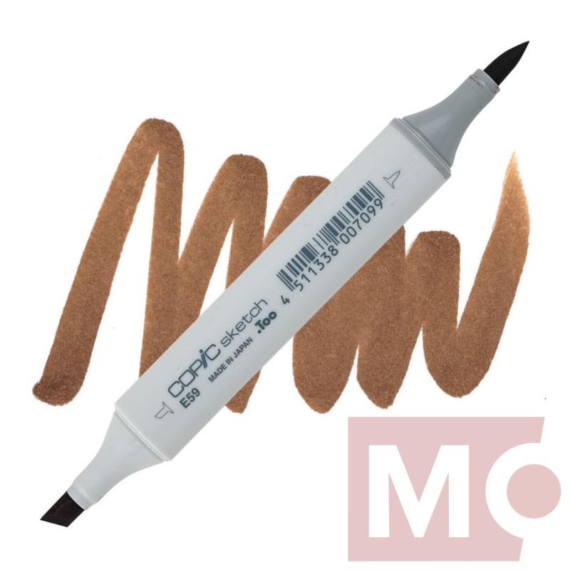 E59 Walnut COPIC Sketch