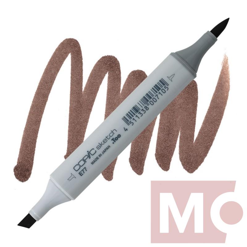 E77 Maroon COPIC Sketch