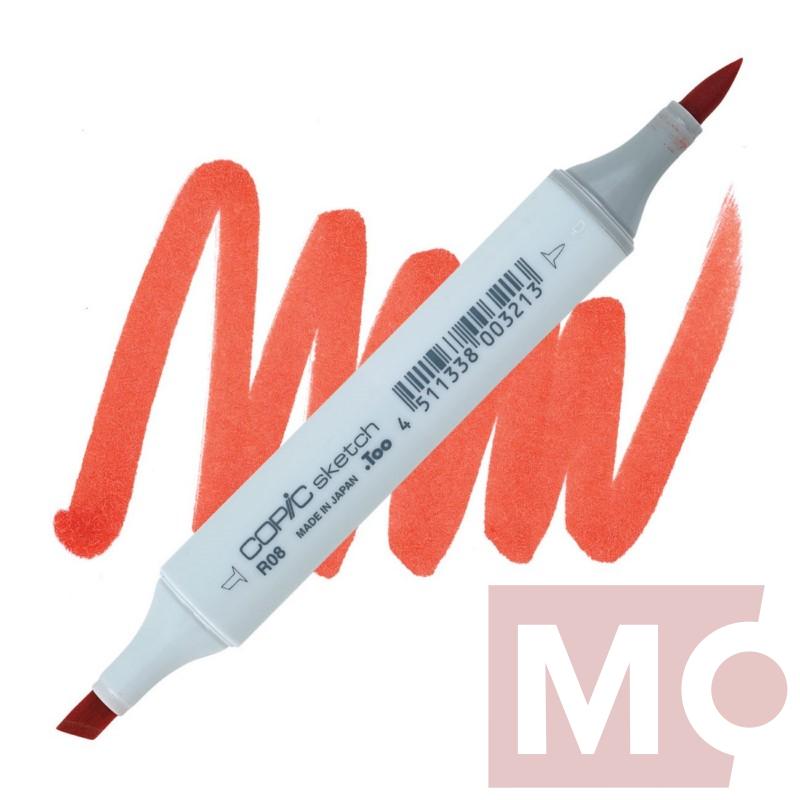 R08 Vermilion COPIC Sketch