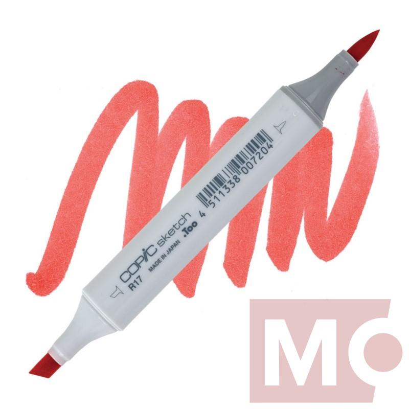 R17 Lipstick orange COPIC Sketch