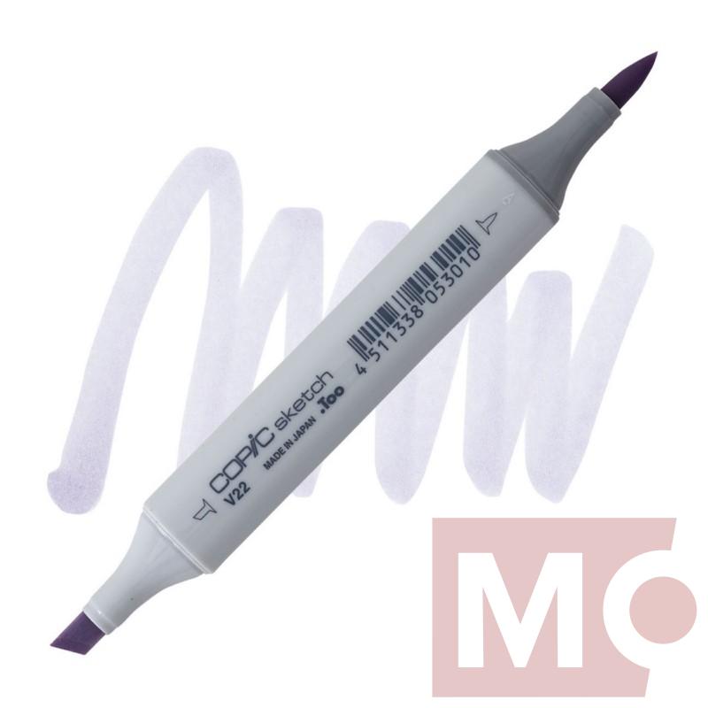 V22 Ash lavender COPIC Sketch