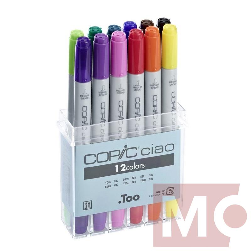 Copic Ciao 12ks, základní