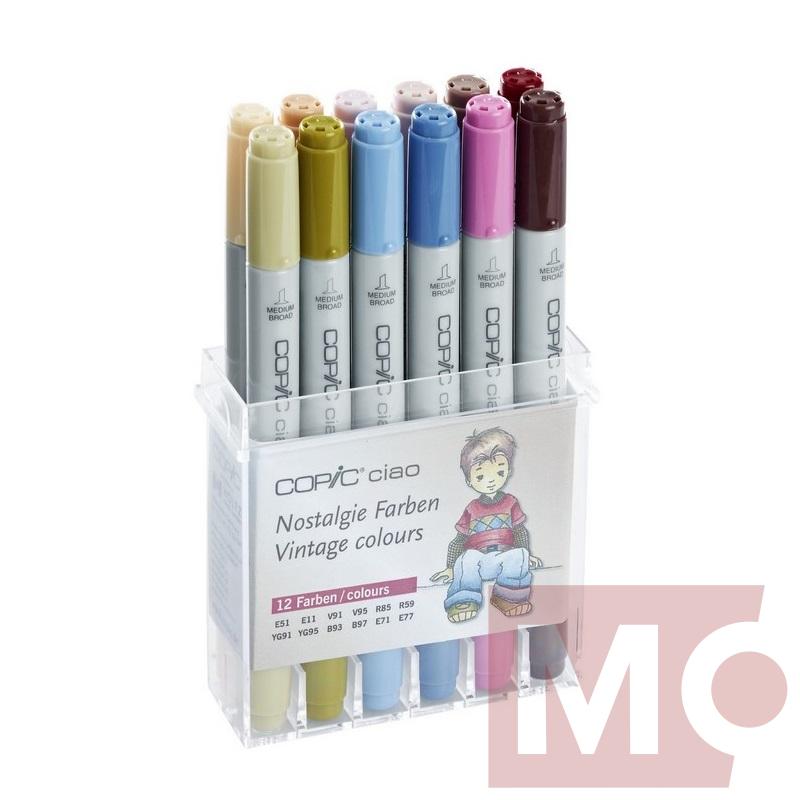 Copic Ciao 12ks, tóny nostalgie