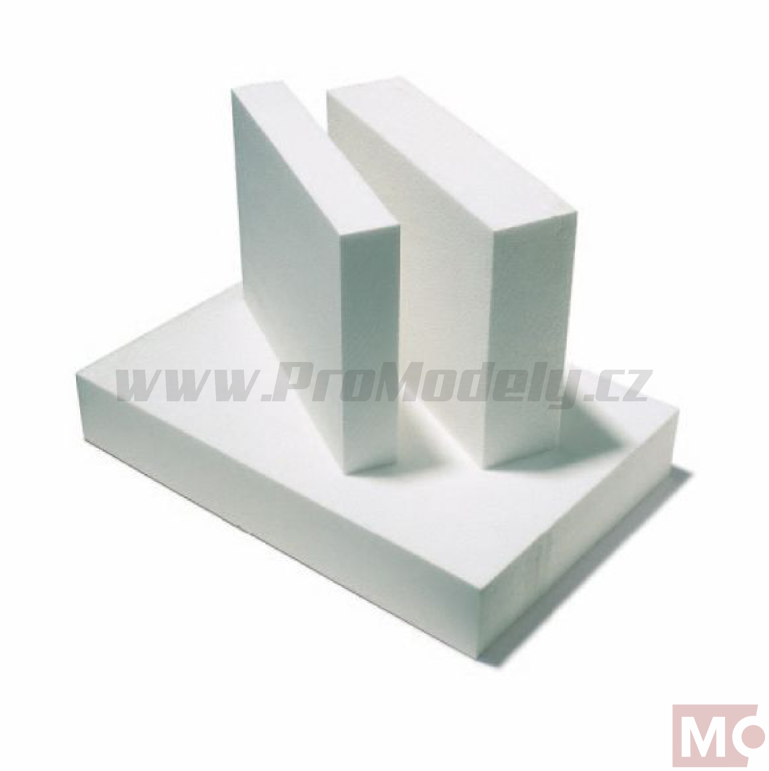 Pěnový bílý EPS polystyren 10mm