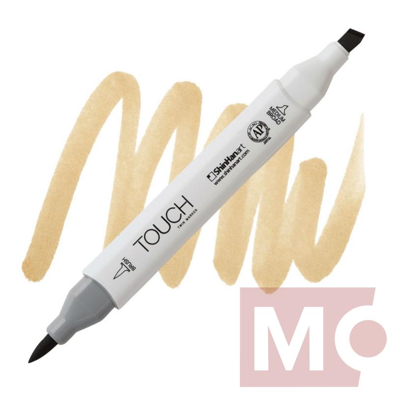 BR114 Pale camel TOUCH Twin Brush Marker