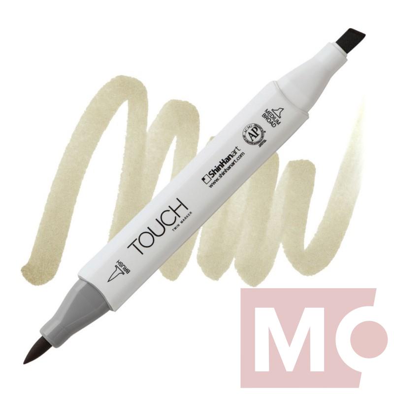 BR115 Flax TOUCH Twin Brush Marker