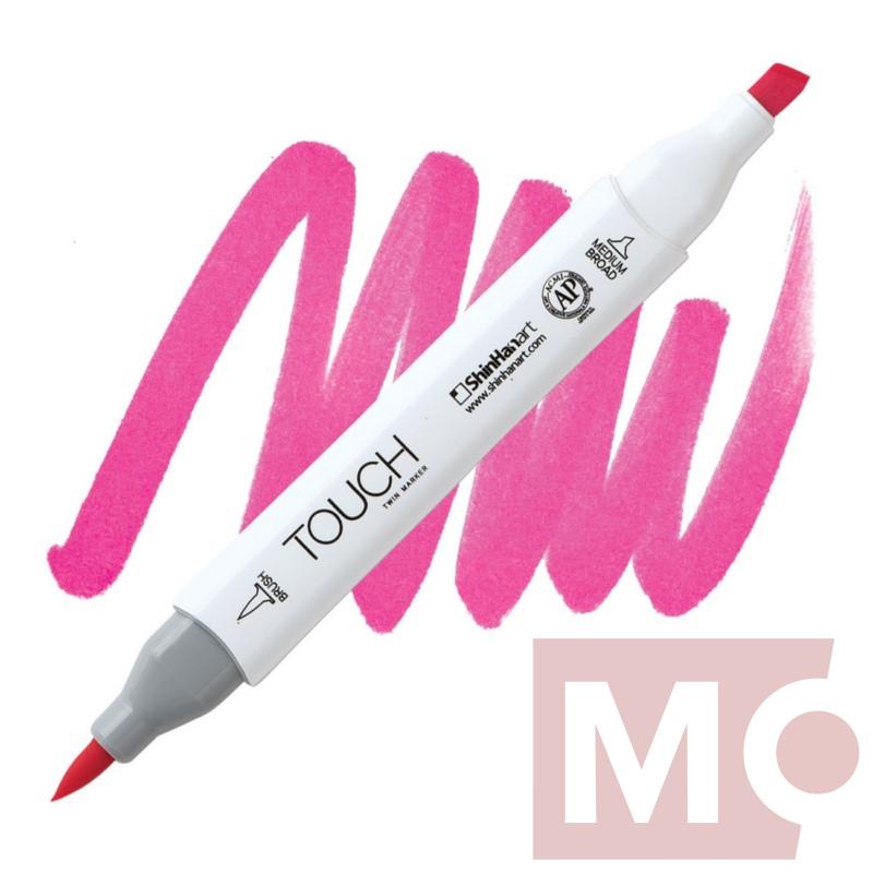 F125 Fluorescent rose TOUCH Twin Brush Marker