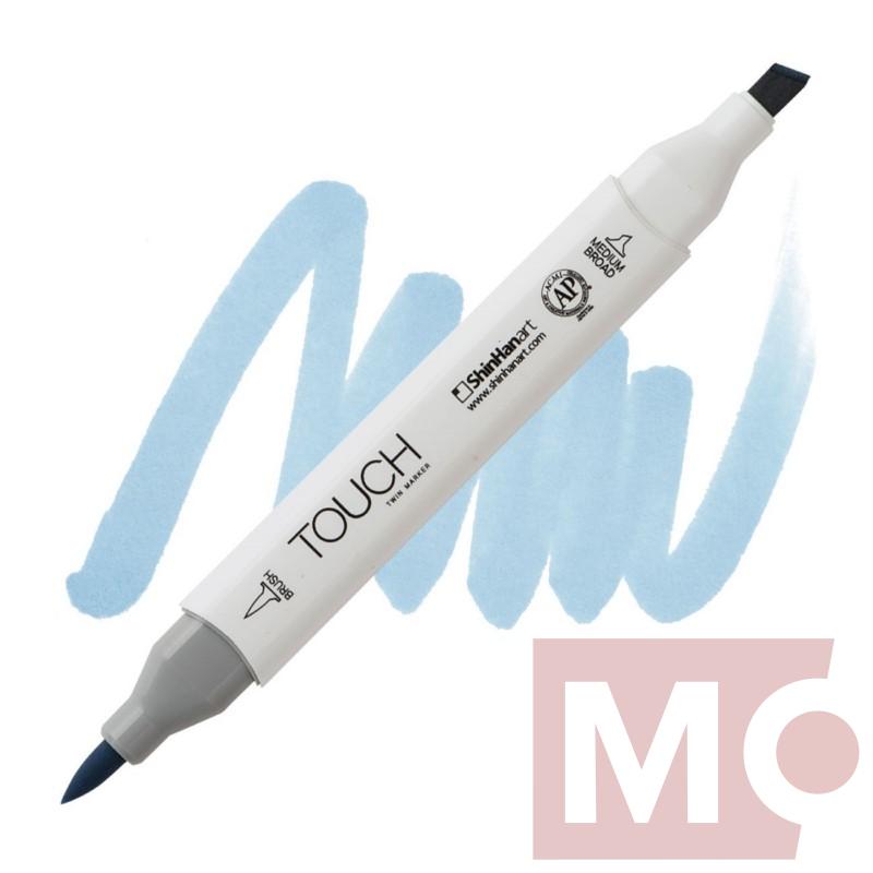 PB272 Grayish blue pale TOUCH Twin Brush Marker