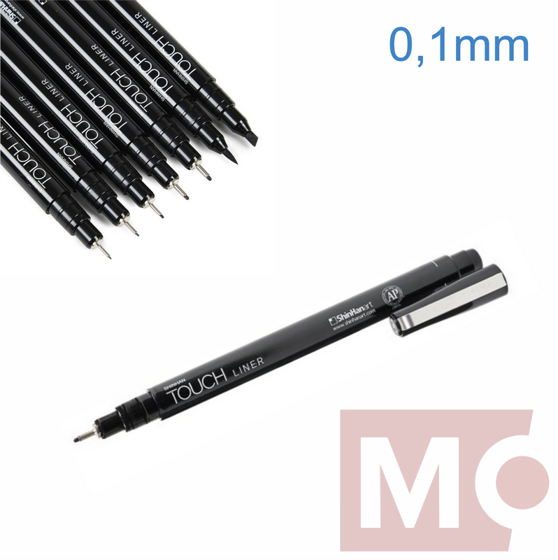 Liner TOUCH modrý 0,1mm