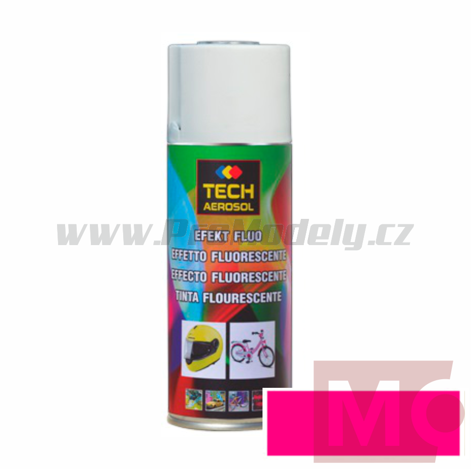 Sprej EFEKT FLUO, růžová, 400ml