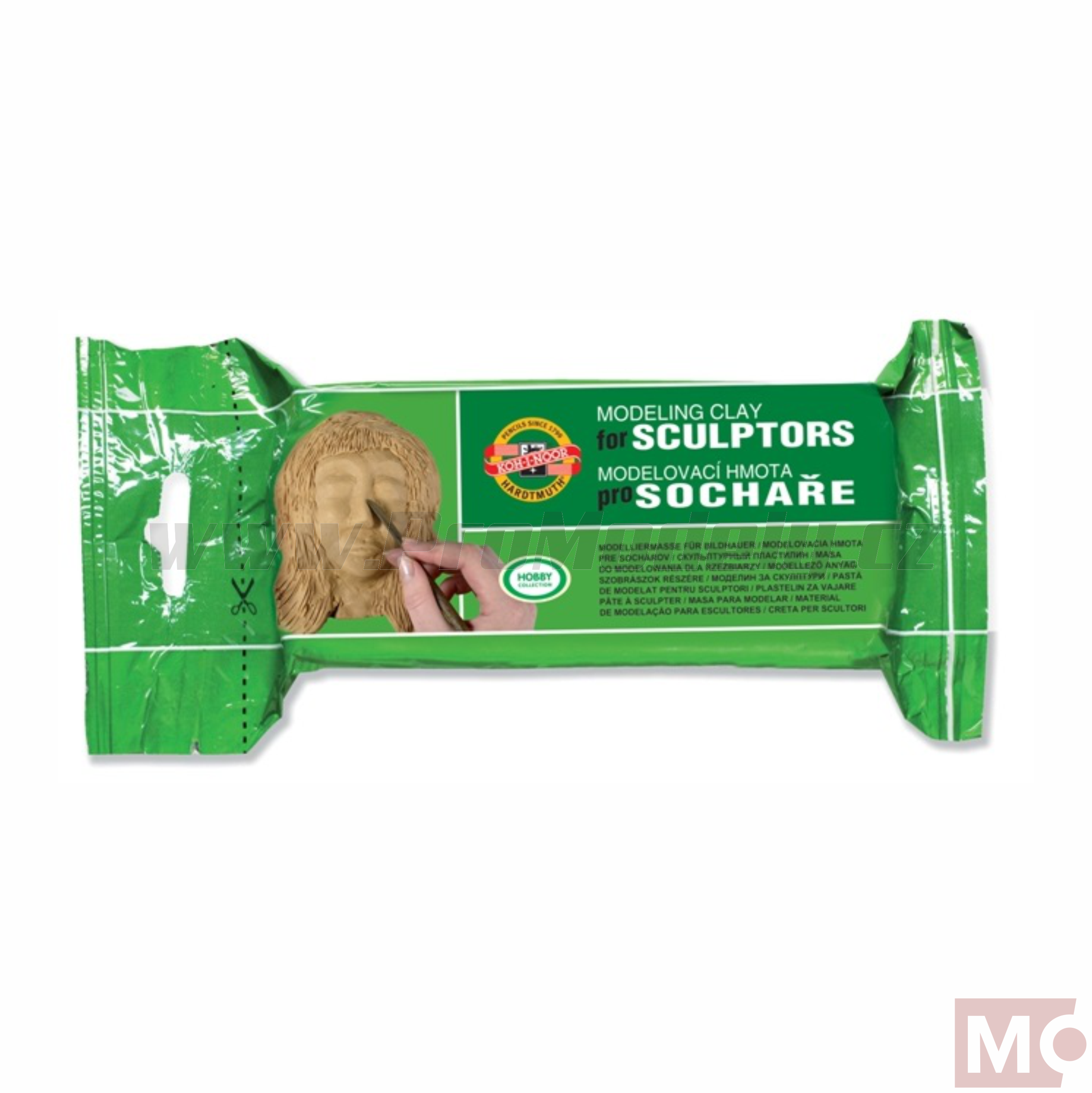 Modelovací hmota, 550g, sochařská