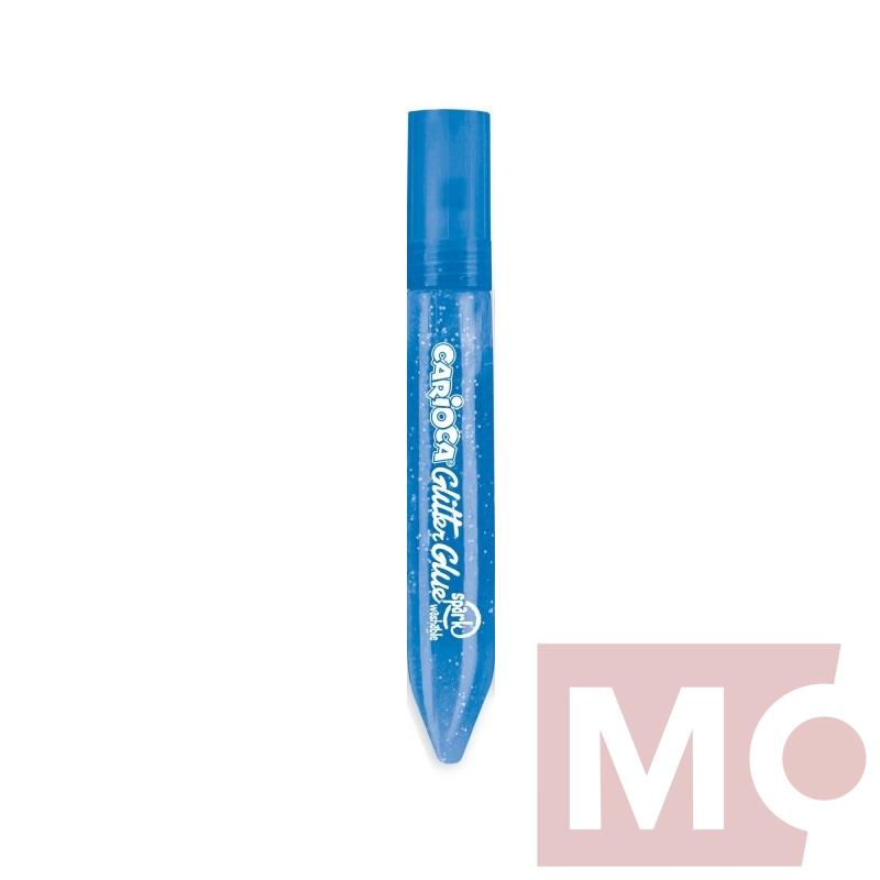 CARIOCA glitrové lepidlo se třpytkami 10,5ml, metalické modré