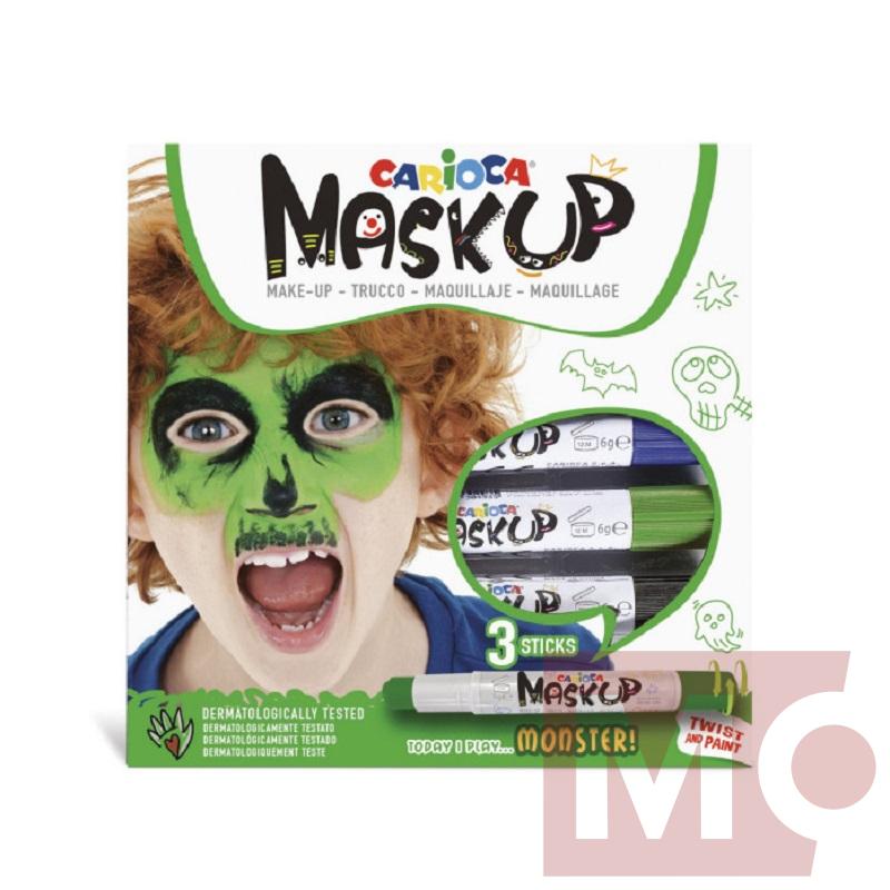 Barvy na obličej CARIOCA Mask Up, téma příšery