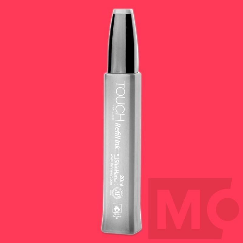 F121 Fluorescent coral red TOUCH Refill Ink