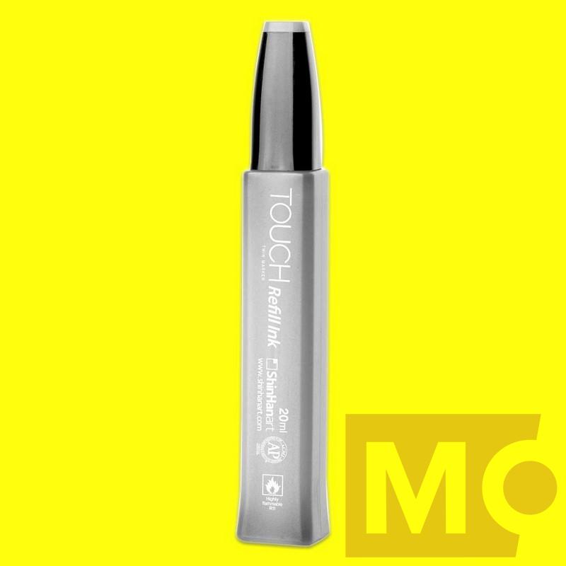F123 Fluorescent yellow TOUCH Refill Ink