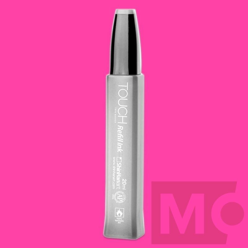 F126 Fluorescent pink TOUCH Refill Ink