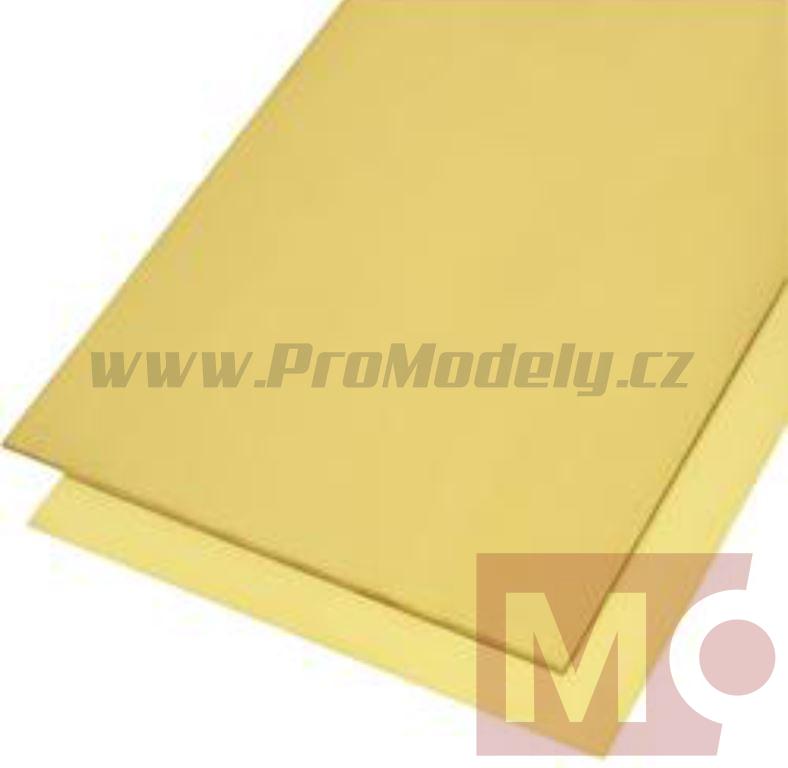 Mosazný plech 1,5mm