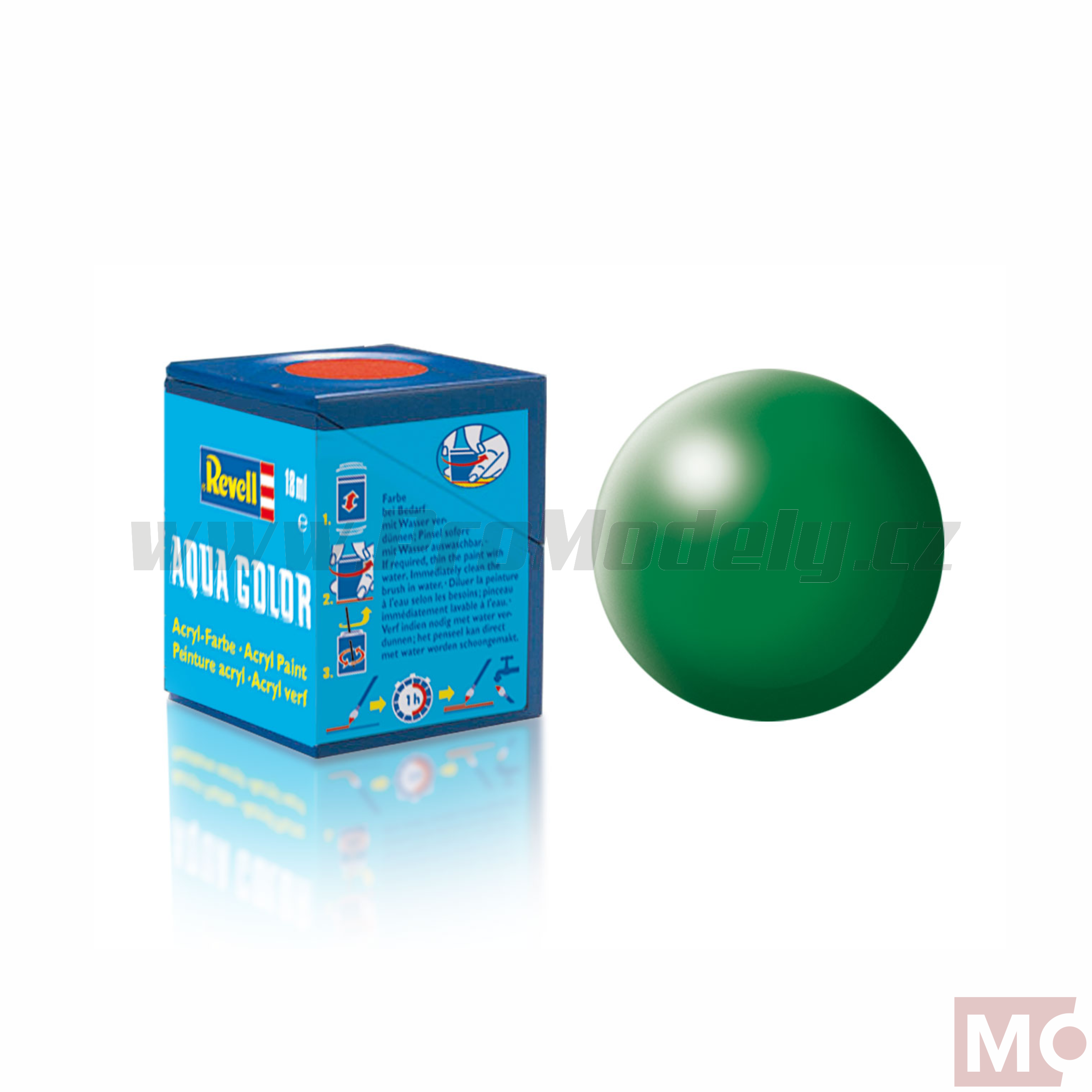 Revell 18ml AQUA 364 listová zelená polomatná