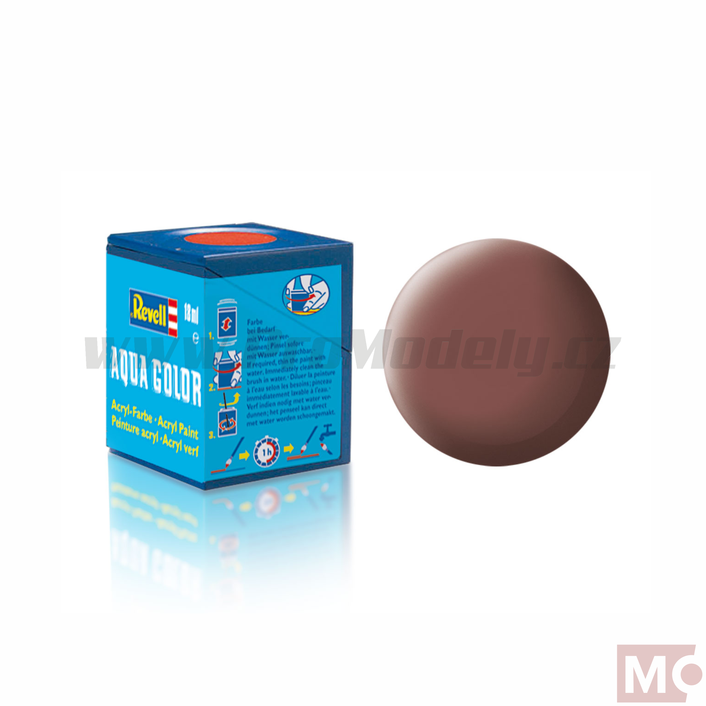 Revell 18ml AQUA 83 rezavá matná