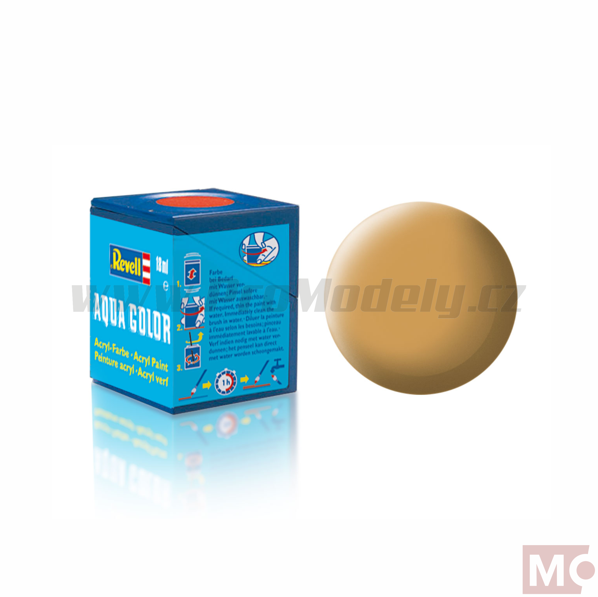 Revell 18ml AQUA 88 okrová matná