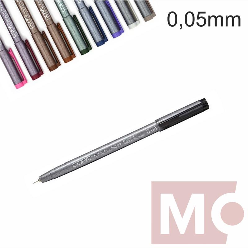 Multiliner COPIC černý 0,05mm