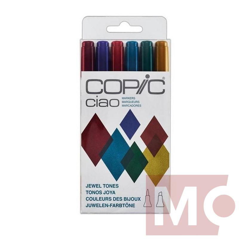 Copic Ciao 6ks, tóny klenotů