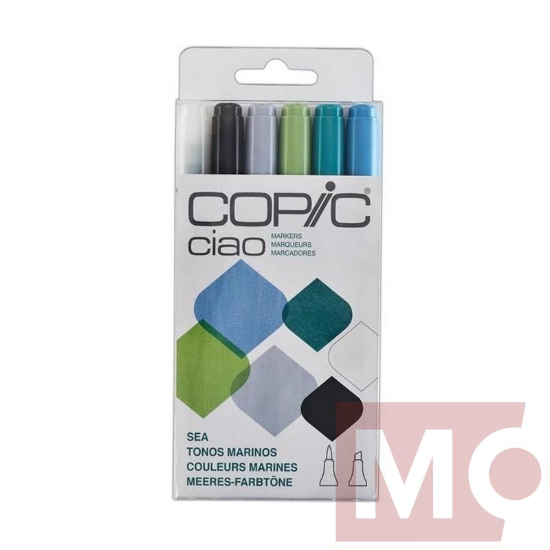 Copic Ciao 6ks, tóny moře