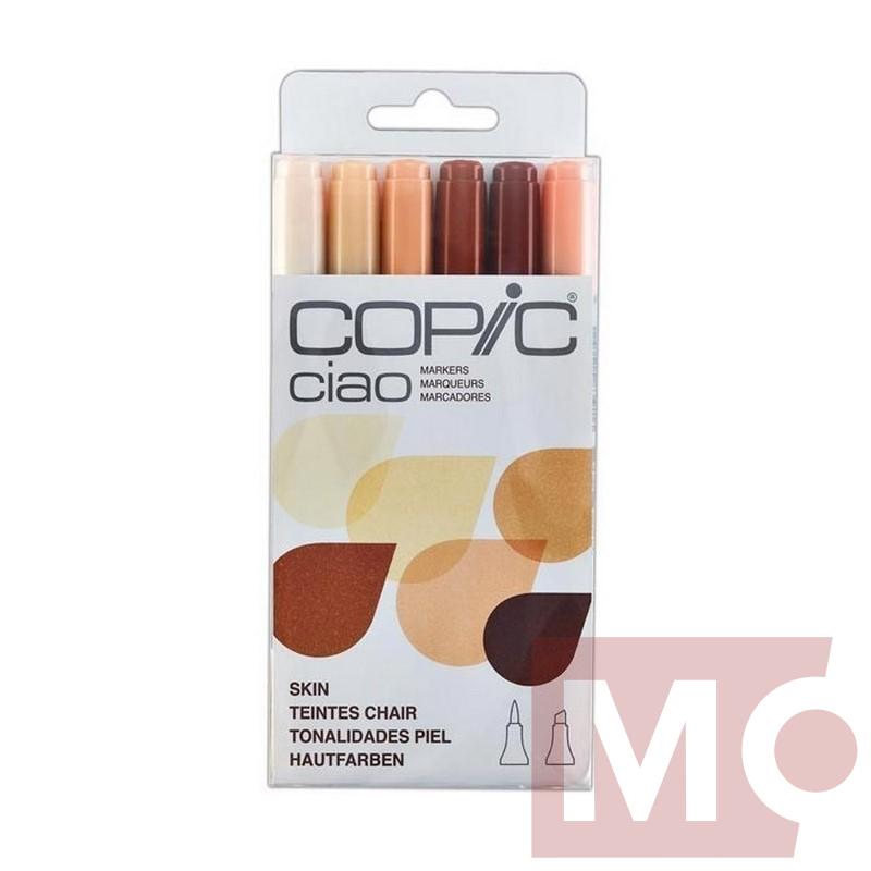 Copic Ciao 6ks, pleťové tóny