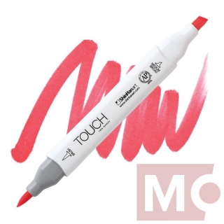 F121 Fluorescent coral red TOUCH Twin Brush Marker