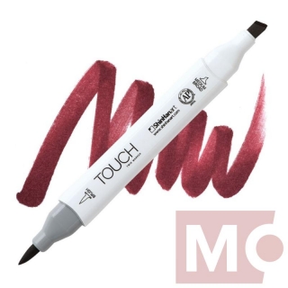 R1 Wine red TOUCH Twin Brush Marker